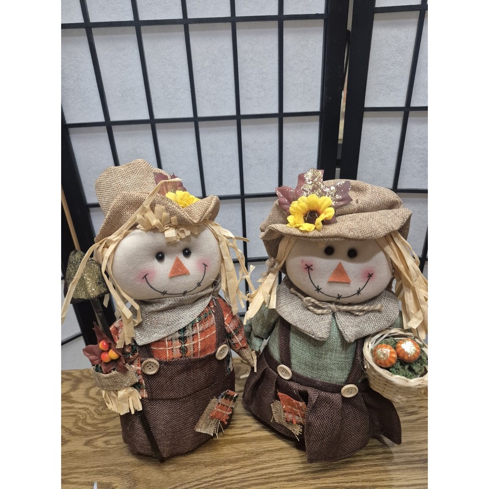 Autumn Burlap Scarecrow set